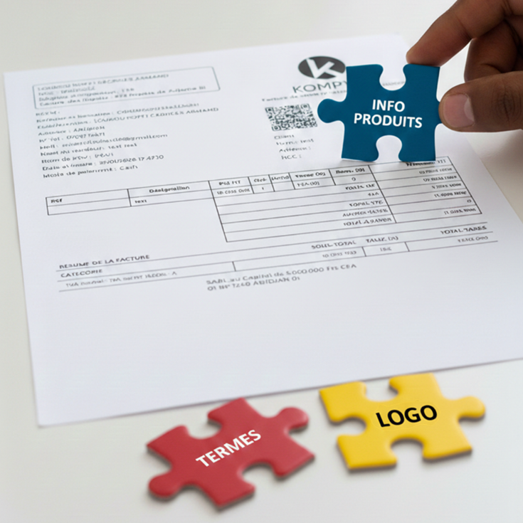 Facturation électronique FNE personnalisée avec KOMPTO – au-delà du portail DGI